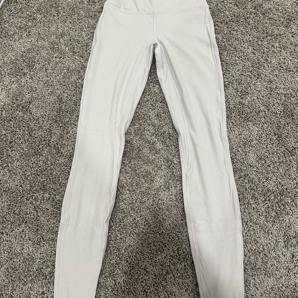Lululemon Athletica Light Gray Leggings